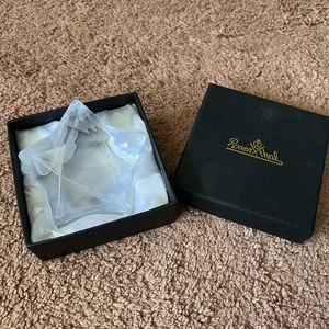 Rosenthal clear crystal paperweight in the shape of a star